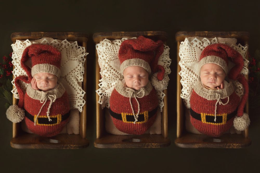 Новогодний подарочек: тройня!