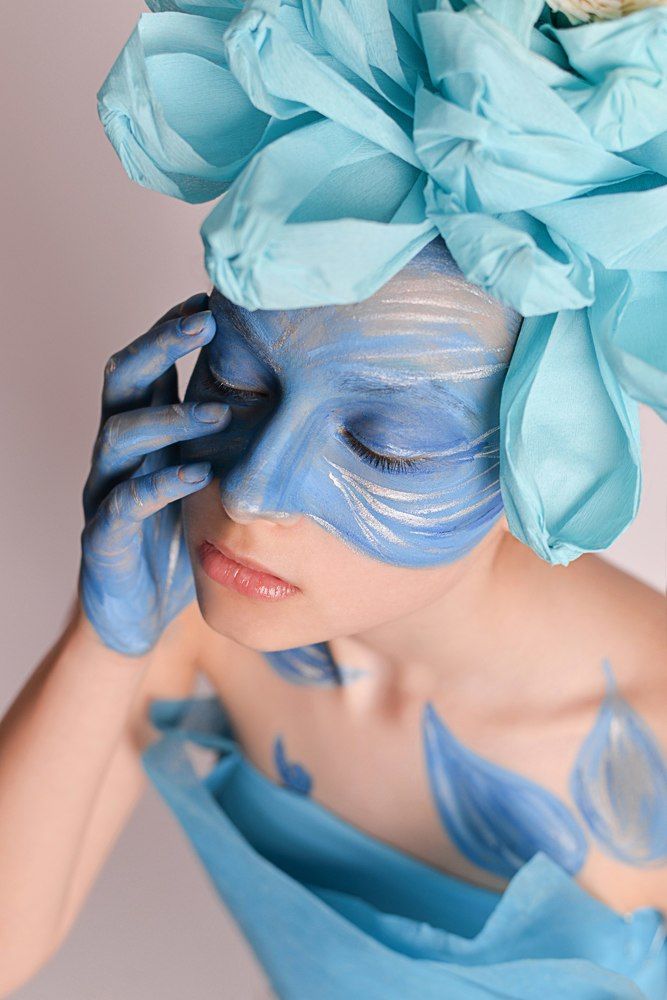 Девушка - цветок