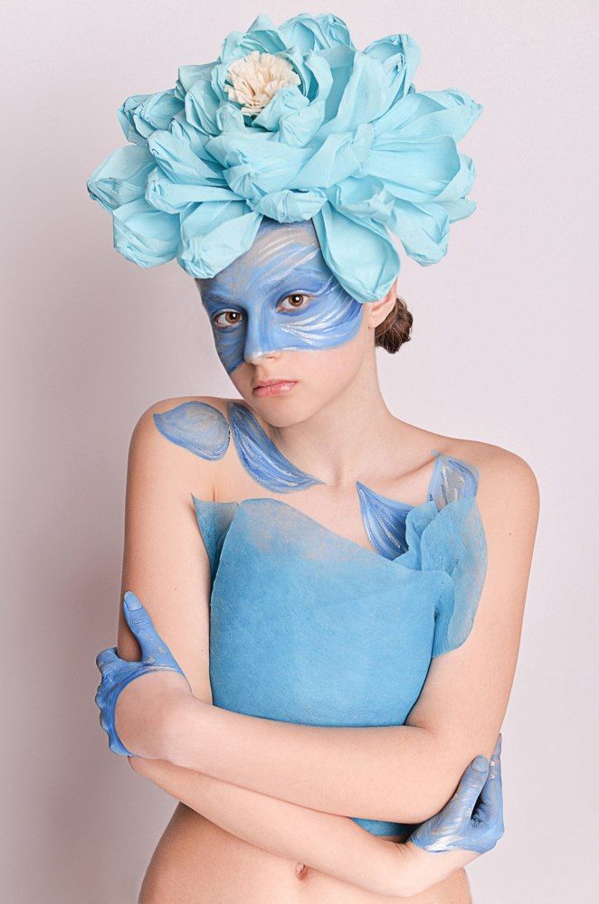 Девушка - цветок