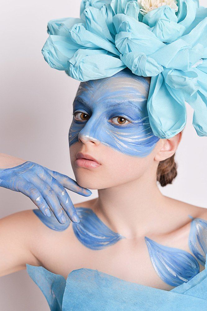 Девушка - цветок