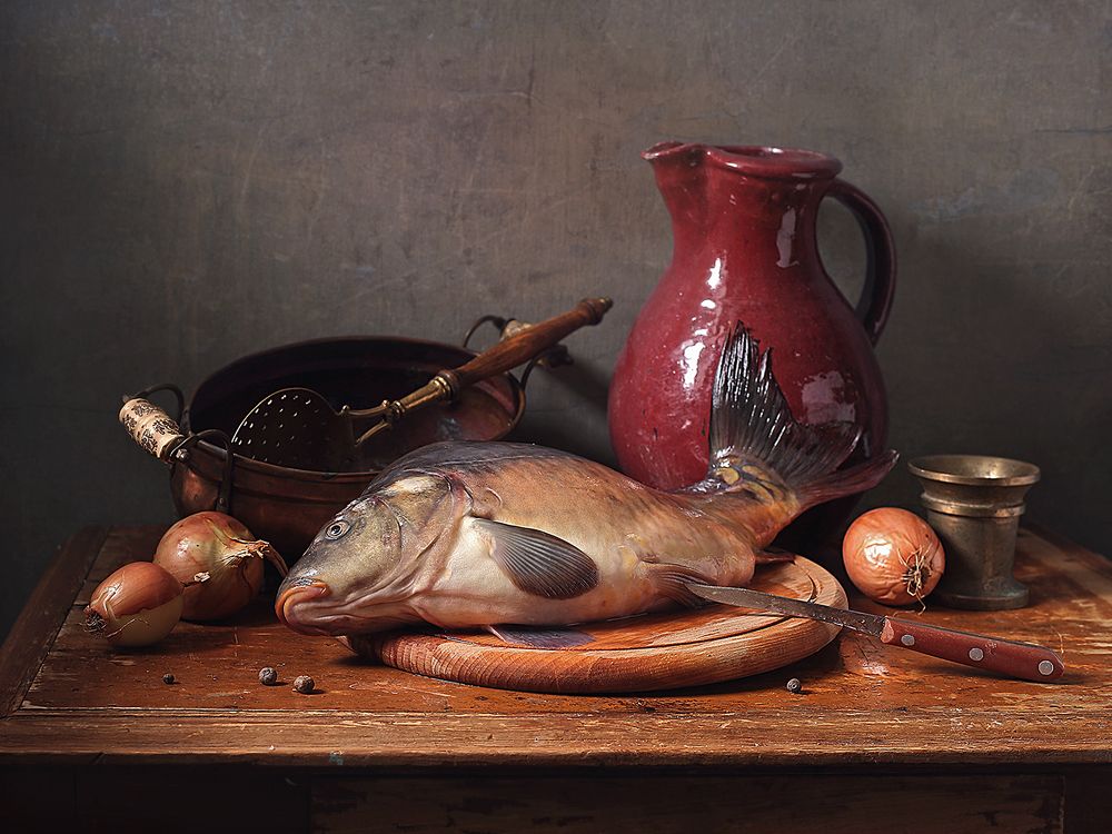 Золотая рыбка, золотая...