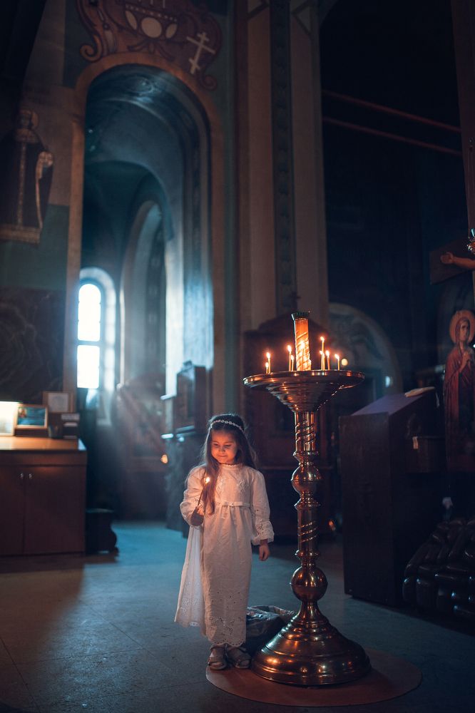 Таинство Крещения Моники