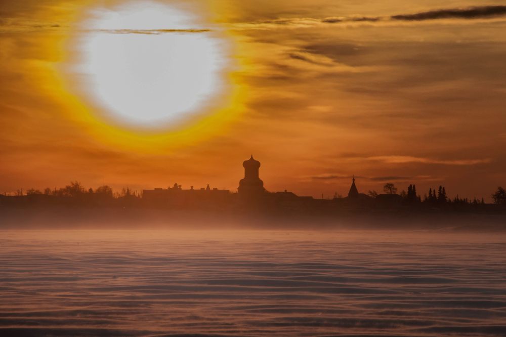 Зимний закат