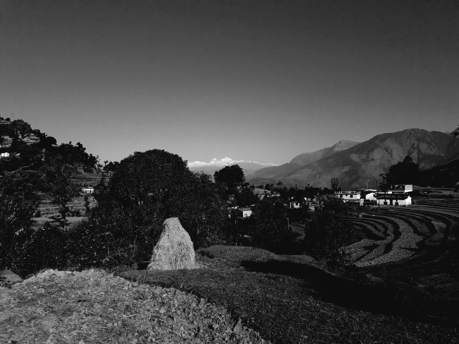 Black and white from Modern age