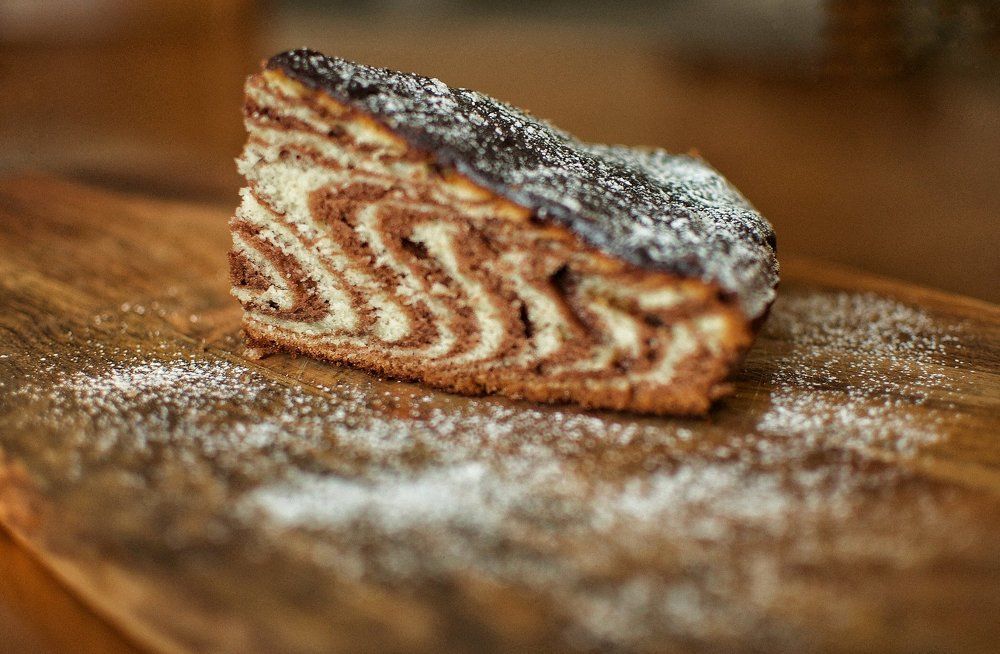 Пирог «Зебра»