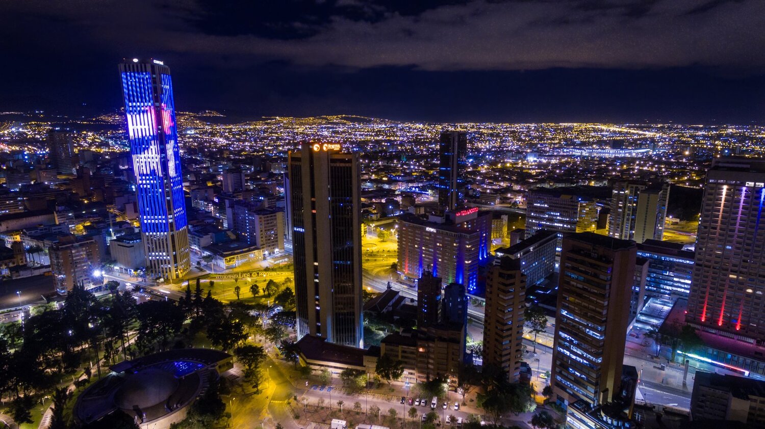 Bogota night