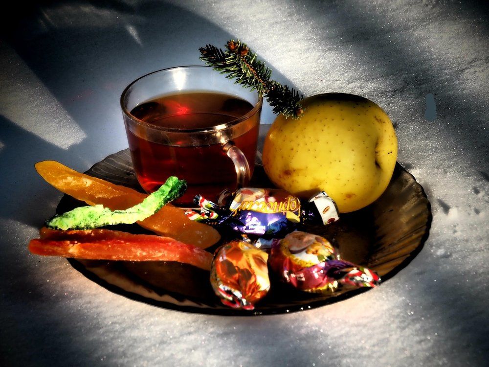 Зимний натюрморт.