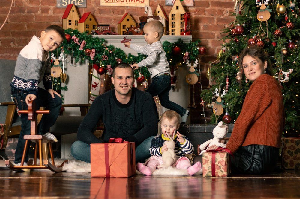 Большая семья