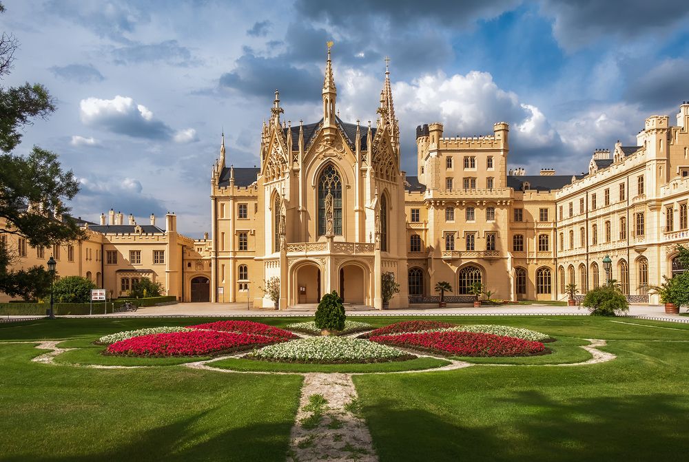 Чехия. Замок Леднице