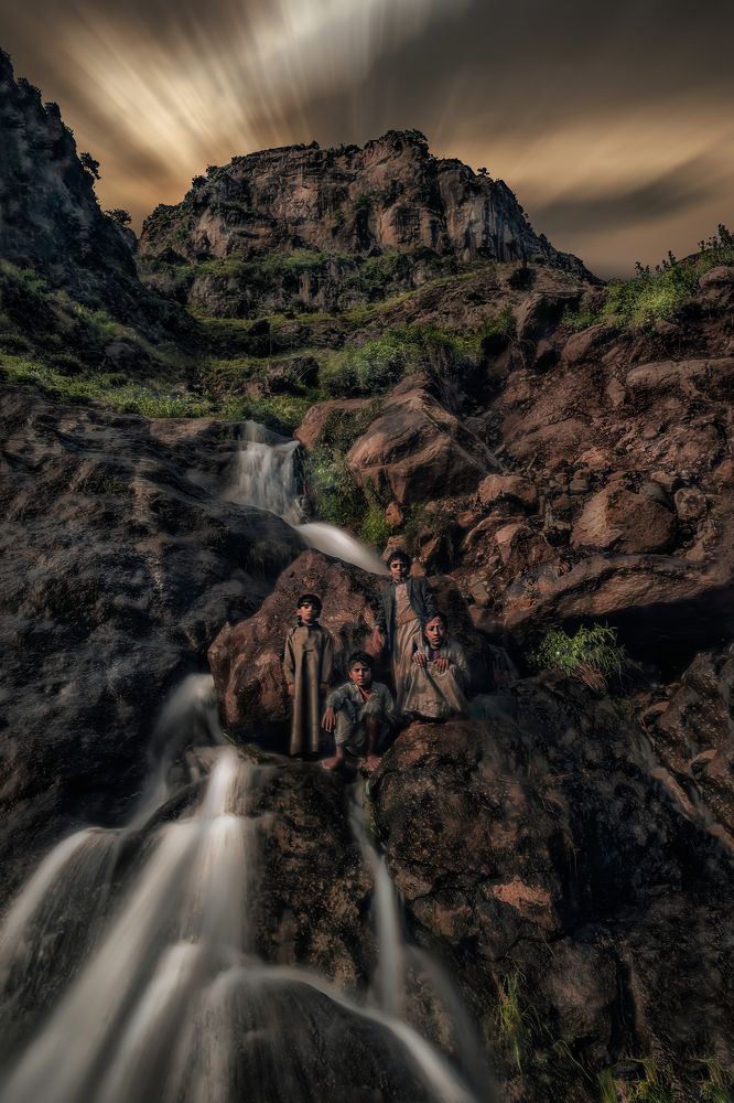 The waterfall of Yemen...