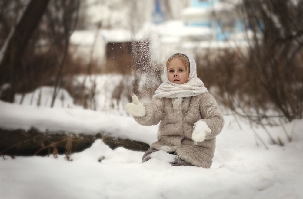 Снежная зима