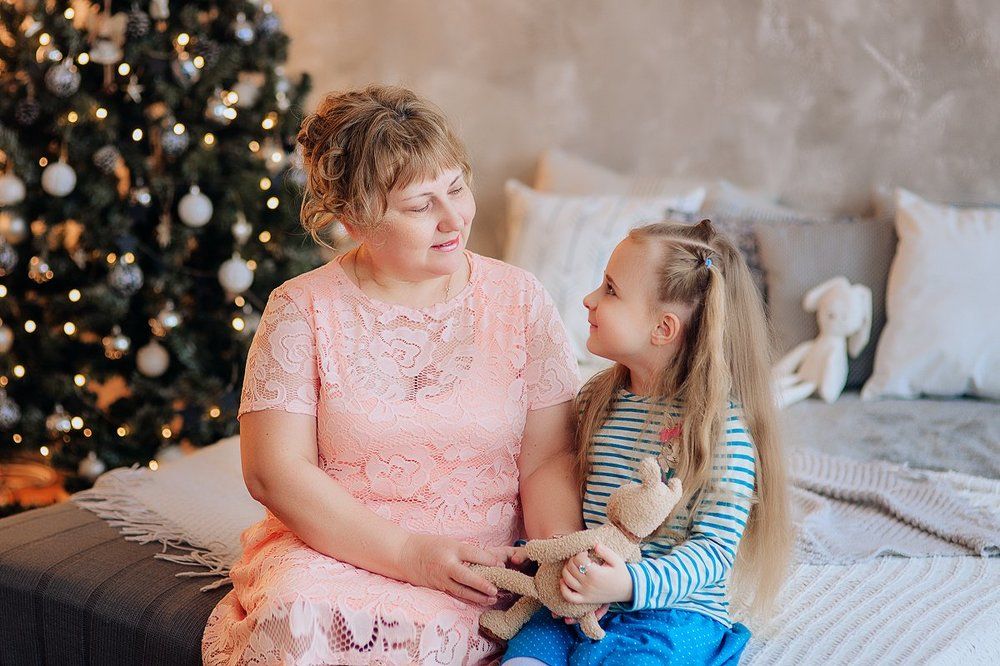 Бабушка и внучка