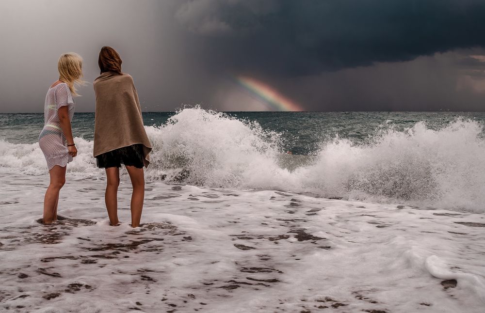 Радуга в шторм