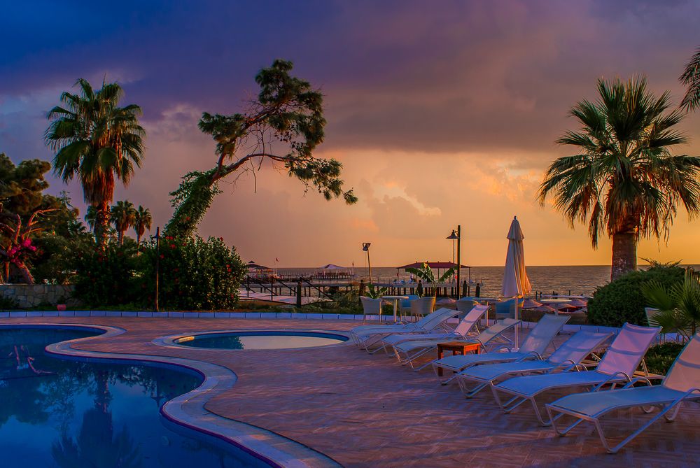 Утро на море