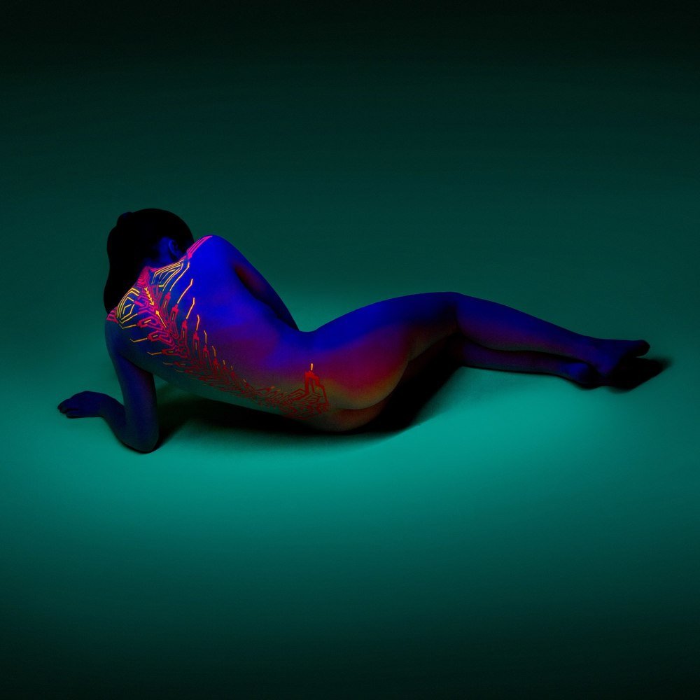 Неоновый Скелет