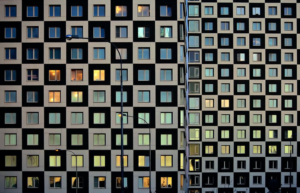 Вечерние окна