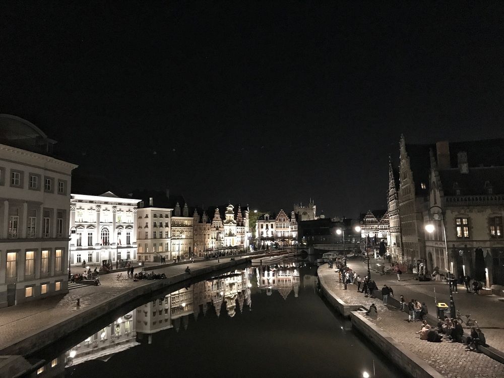 Reflections of a city