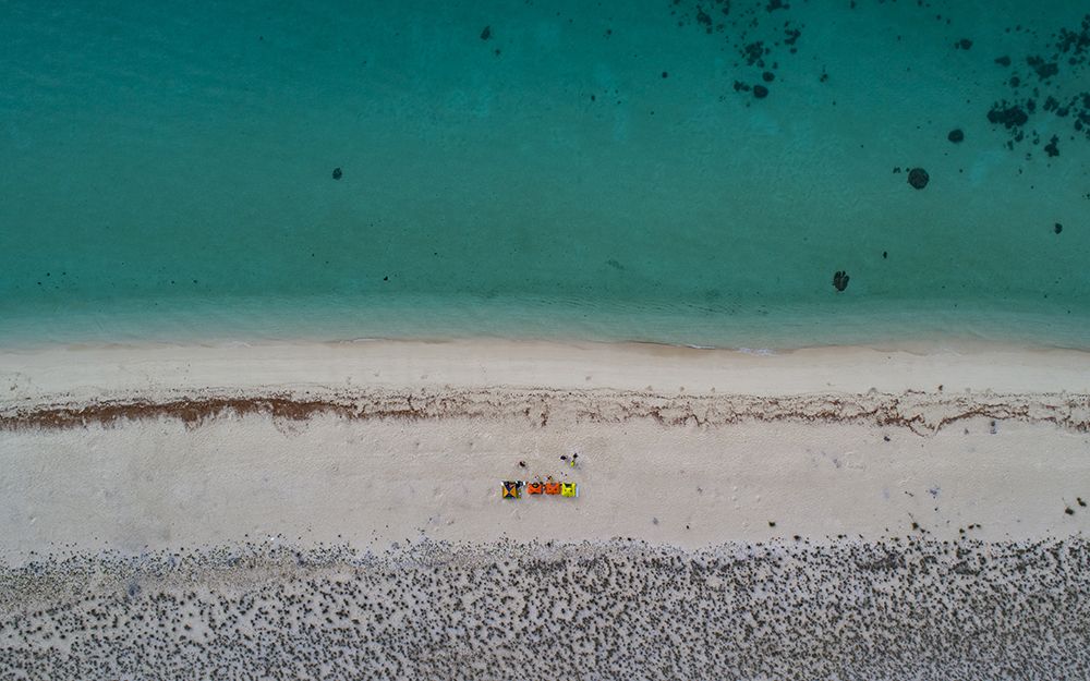 Camping on Haunted islands in Persian Gulf