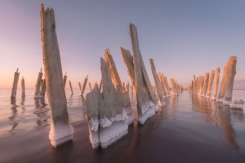 Соляные прииски Сасык-Сиваша