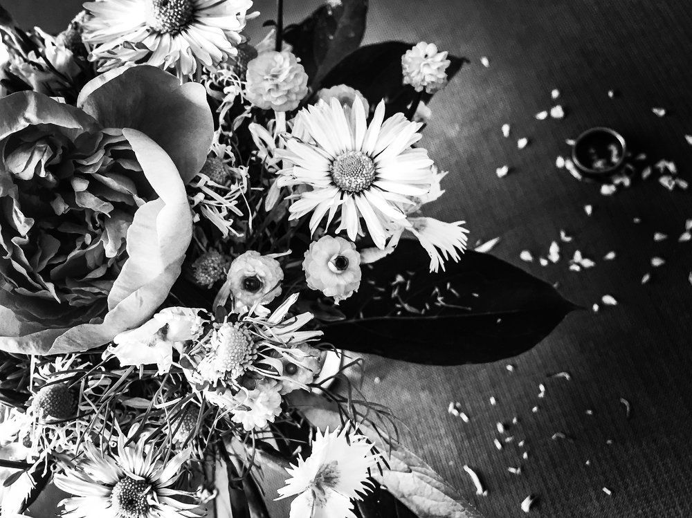 букет и кольцо