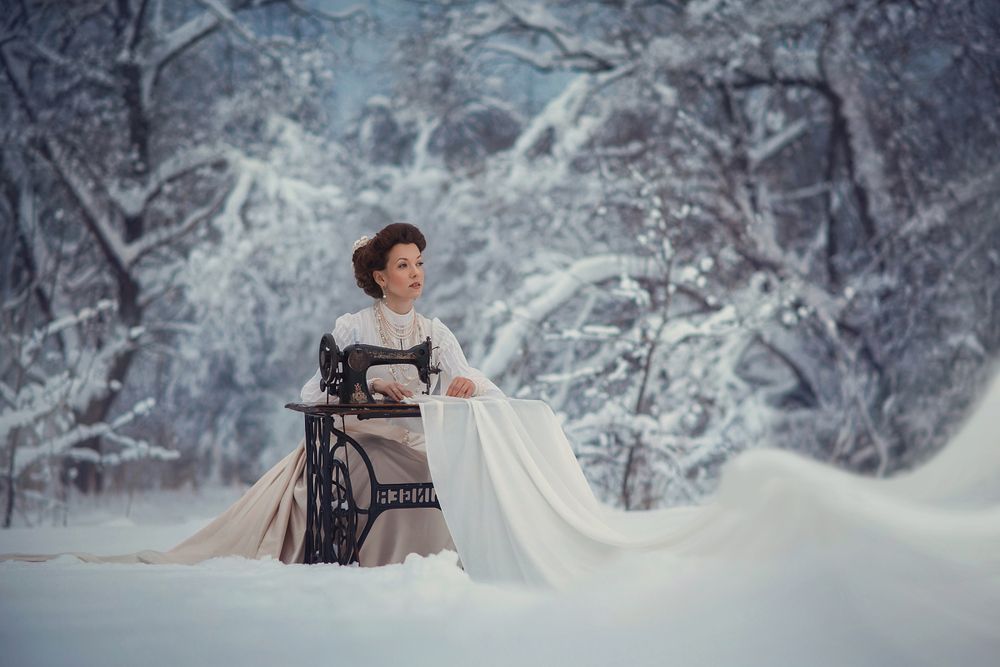 Зима за работой