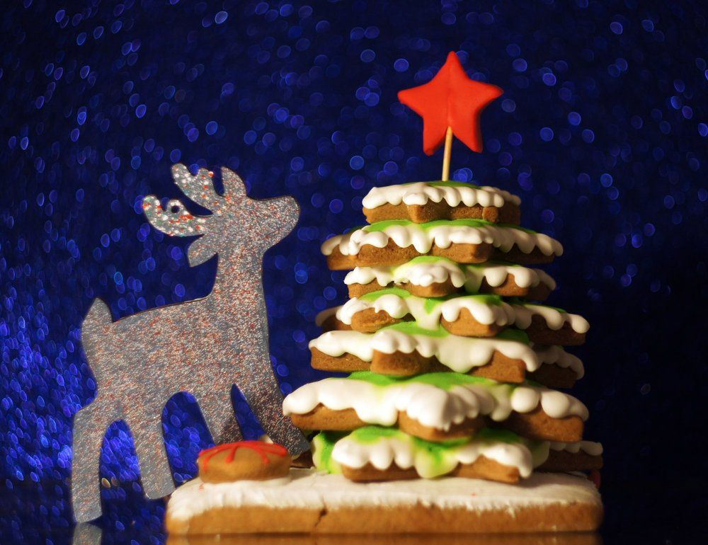 Christmas Tree Cake