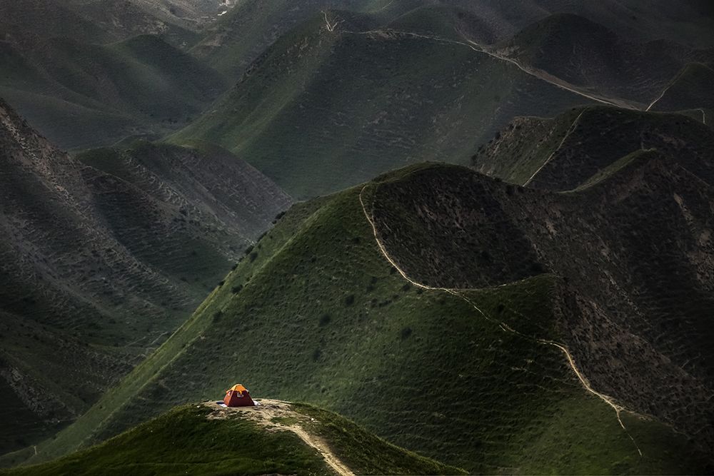 Thousand hills of Turkmen Desert