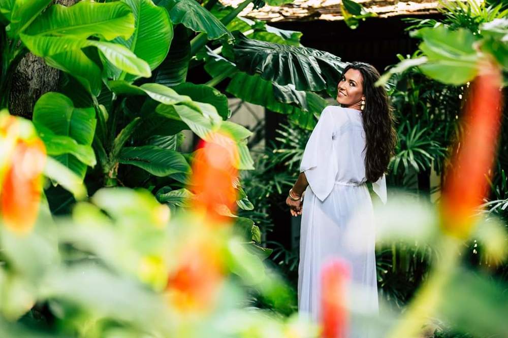 Rain forest with a jewel