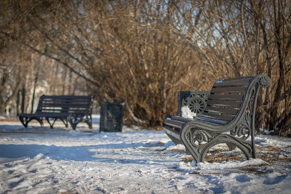 Парковая скамейка
