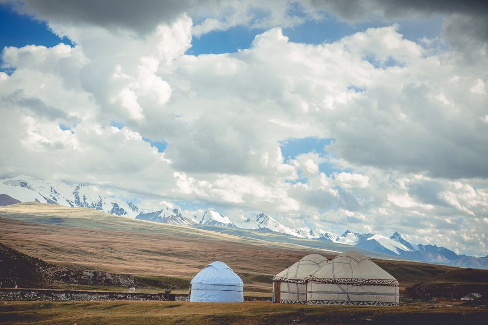 the Kyrgyz yurt