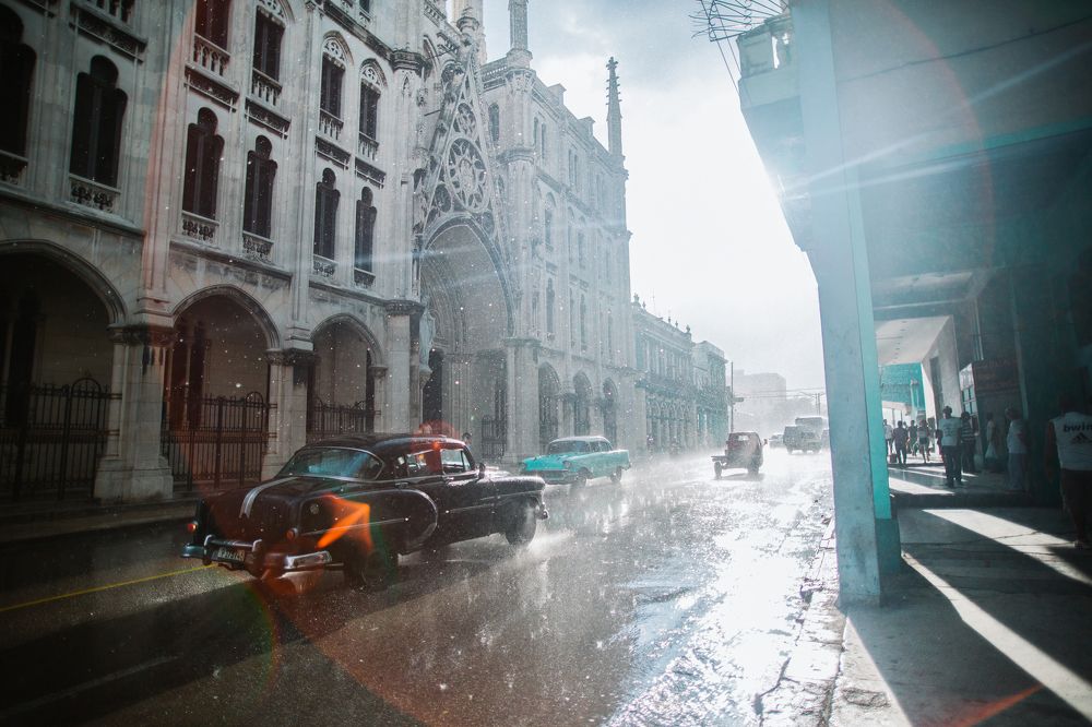 Rain in Havana