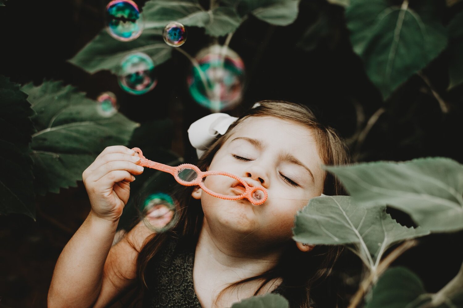 May you never outgrow bubbles
