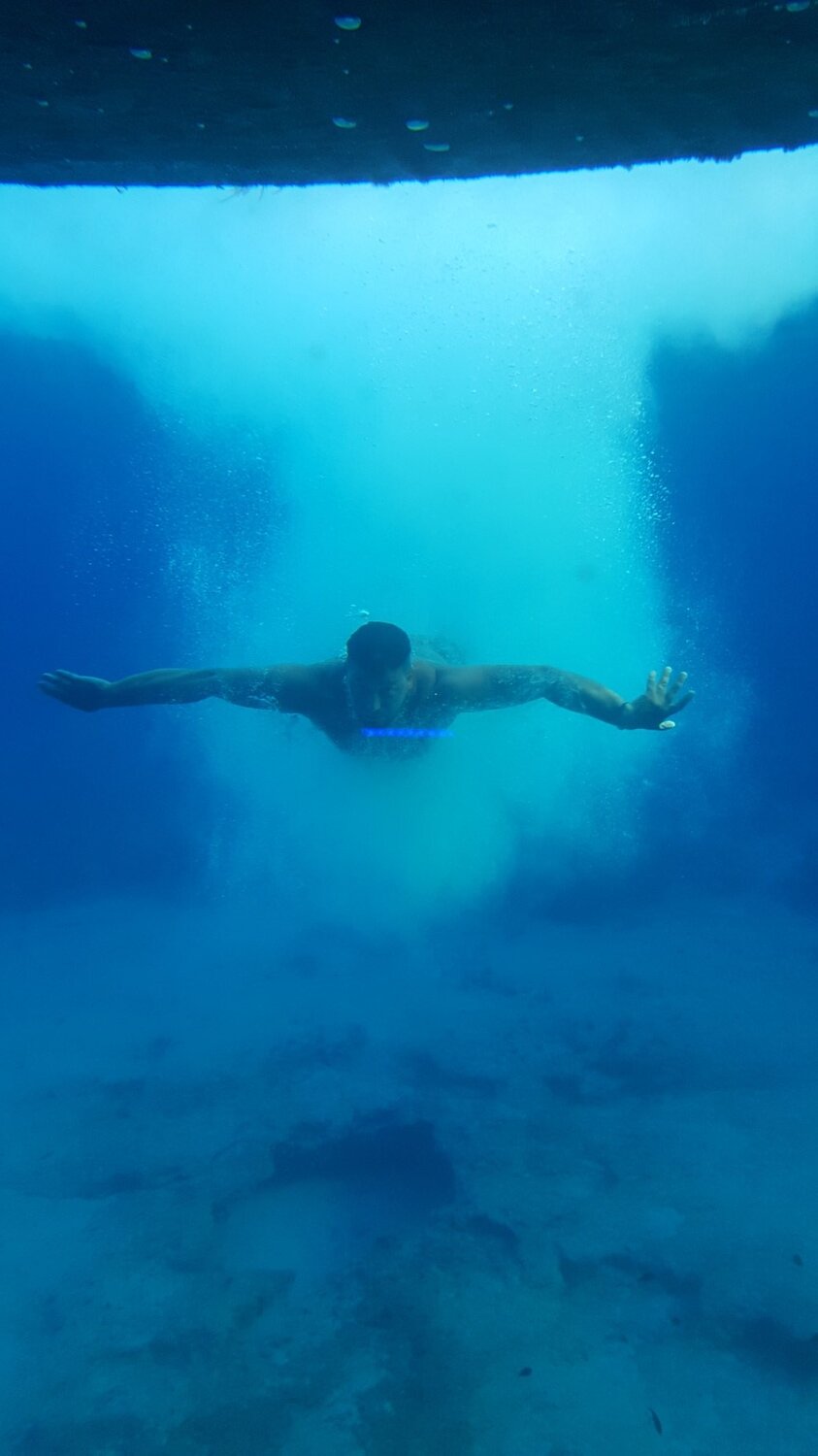 Underwater