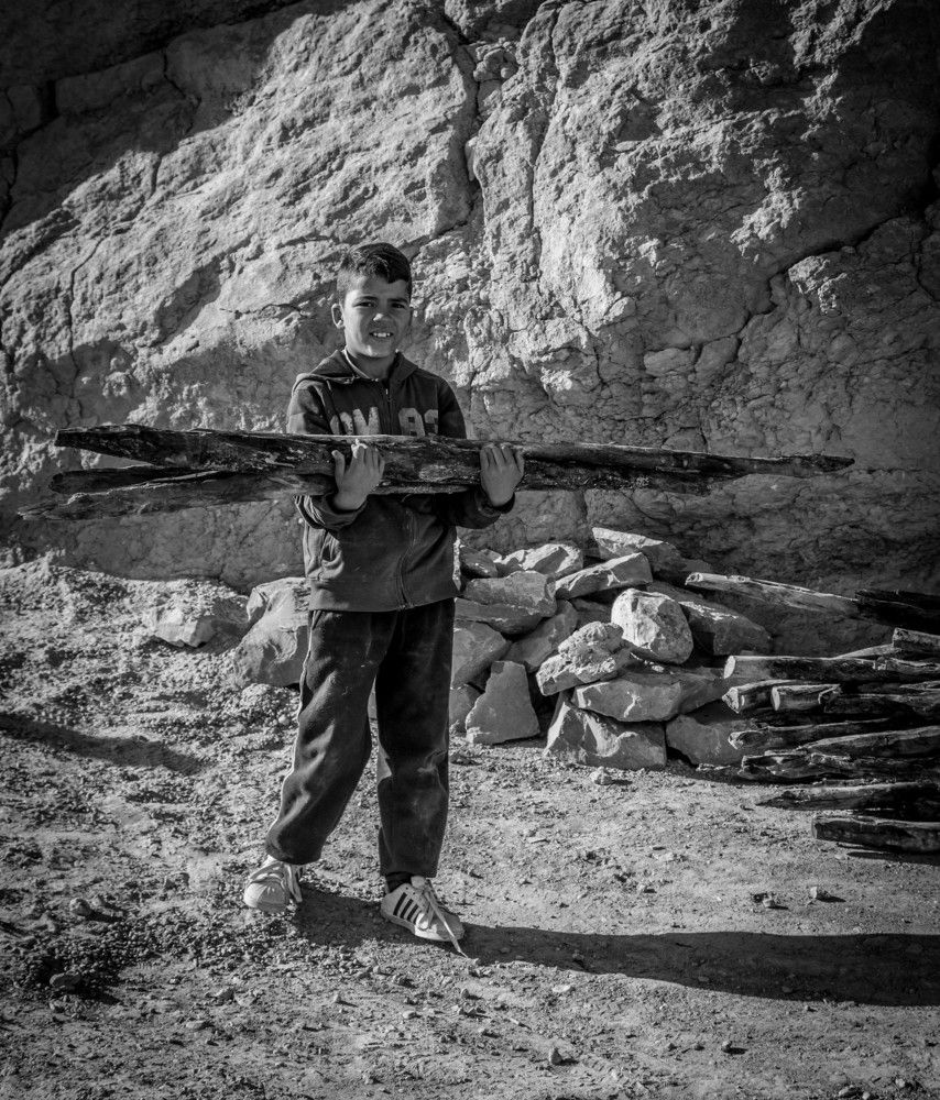 enfance et la dureté de la vie