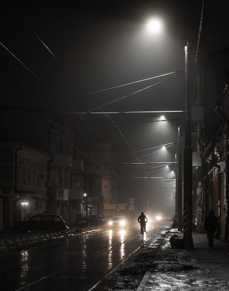 Призрачный велосипедист.