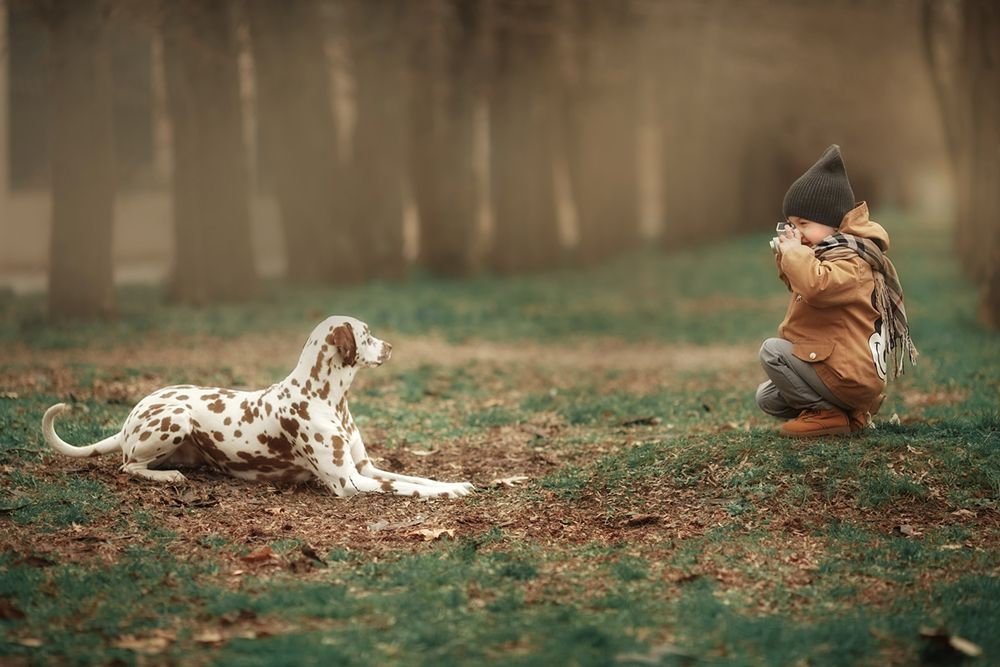 Карп и Ева лучшие друзья