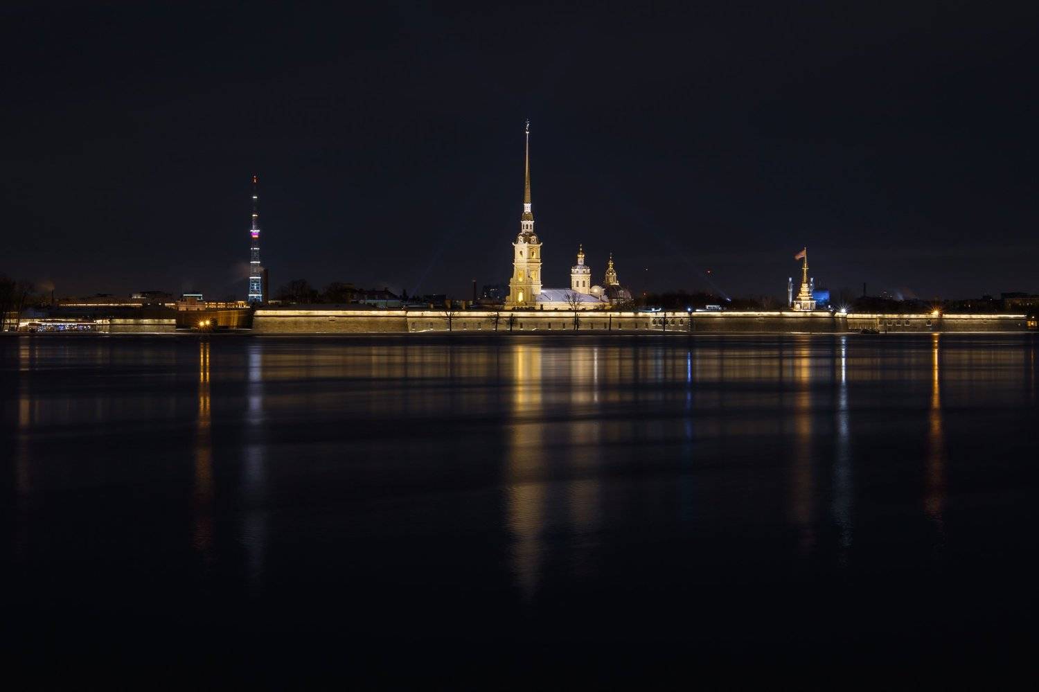 Ночной Санкт-Петербург