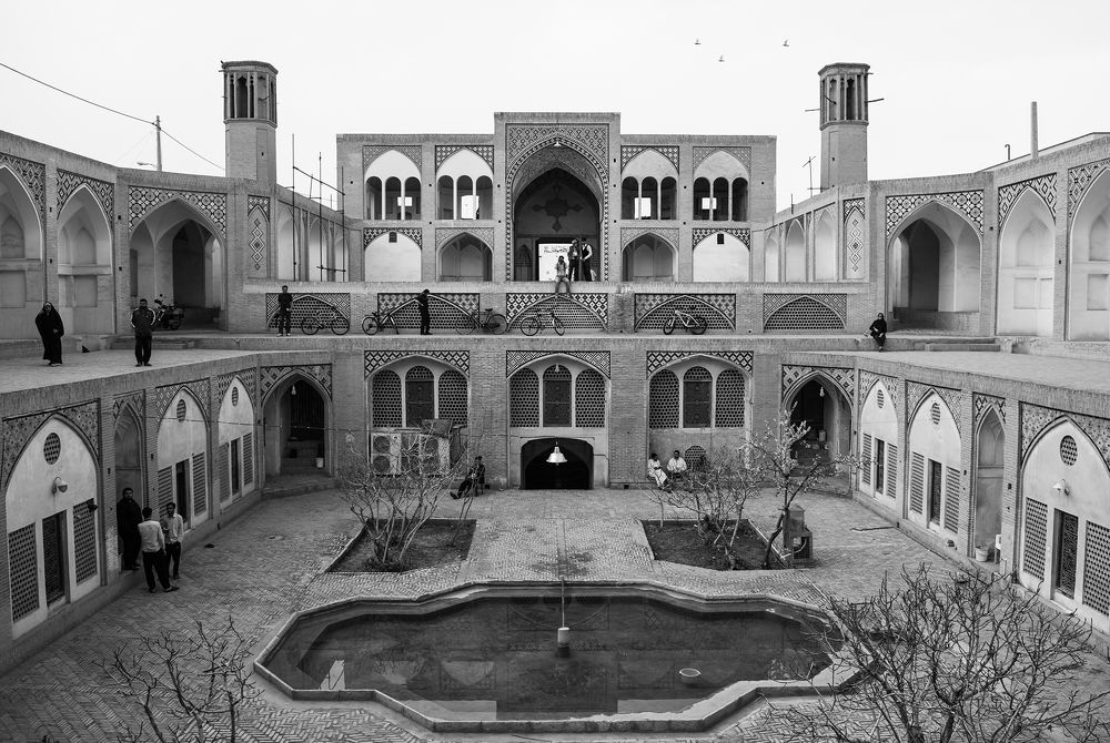 The mosque AGHA BOZORG .  IRAN.KASHAN
