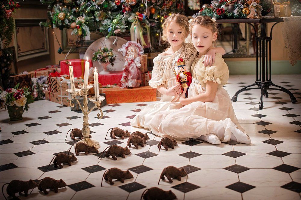 Щелкунчик. Сцена нападения плюшевых крыс.