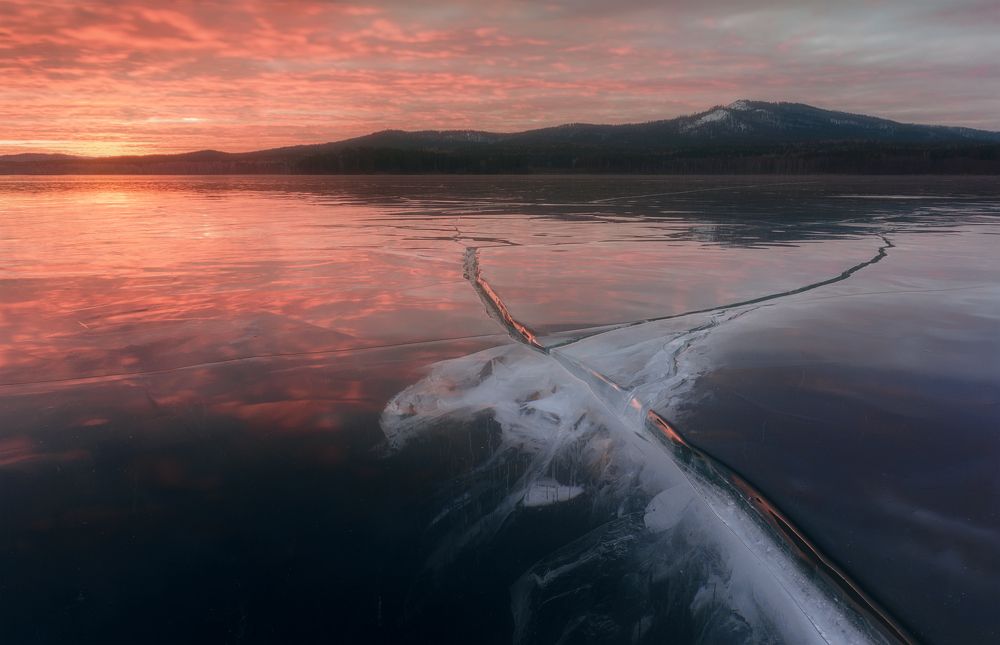 Образы в трещинах льда / Icy imagination