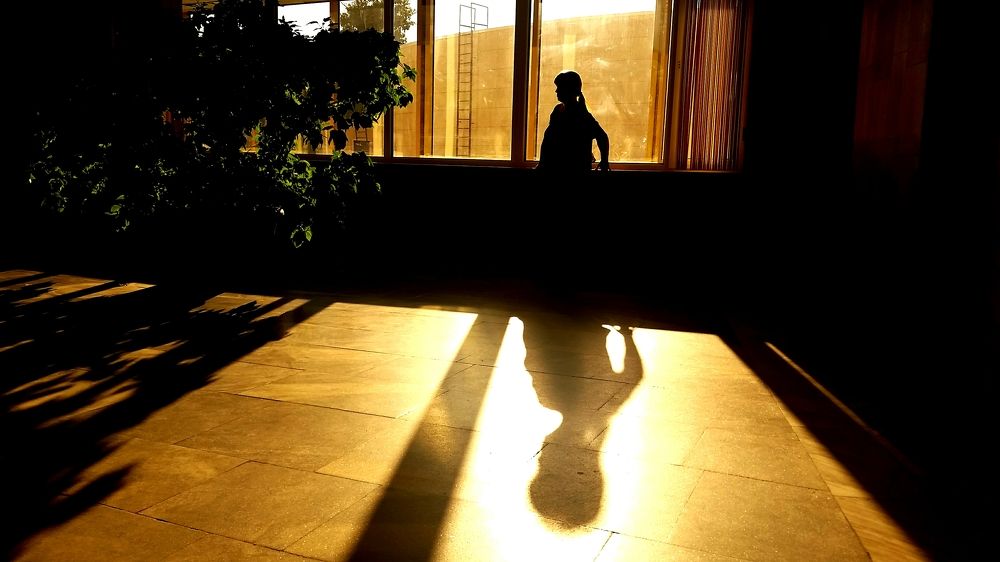 Девушка у окна