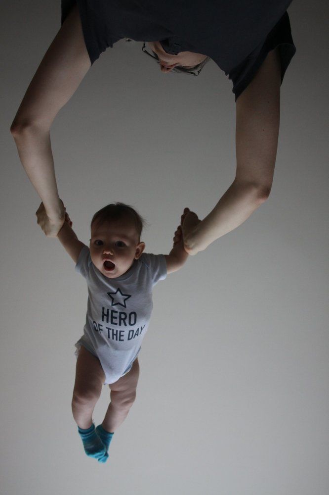 Гимнастика с папой