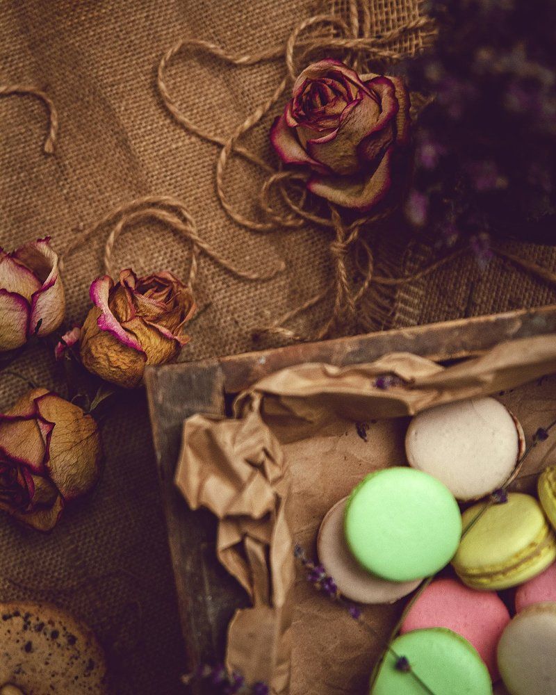 Цветы и печенье-2