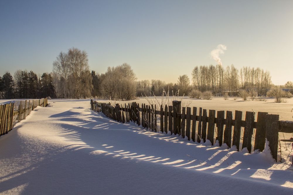 Графика зимы