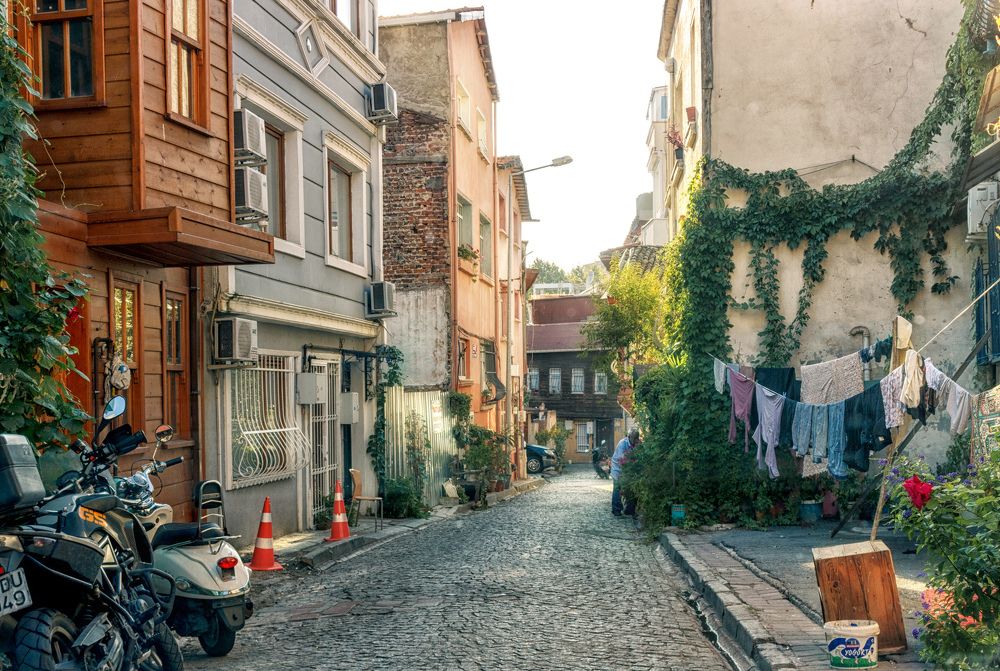 Колоритные улочки Стамбула