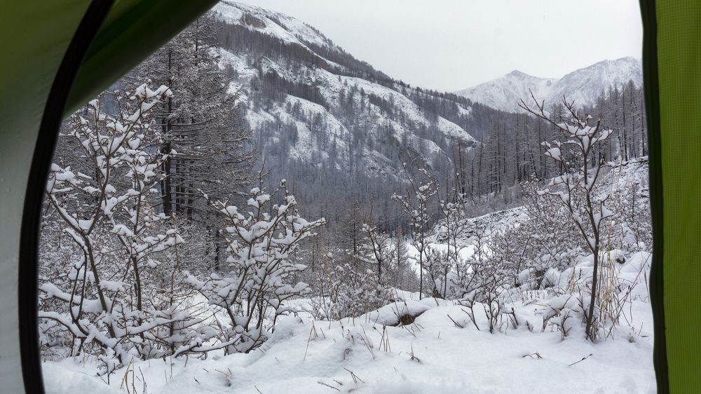 В Саянах в начале мая