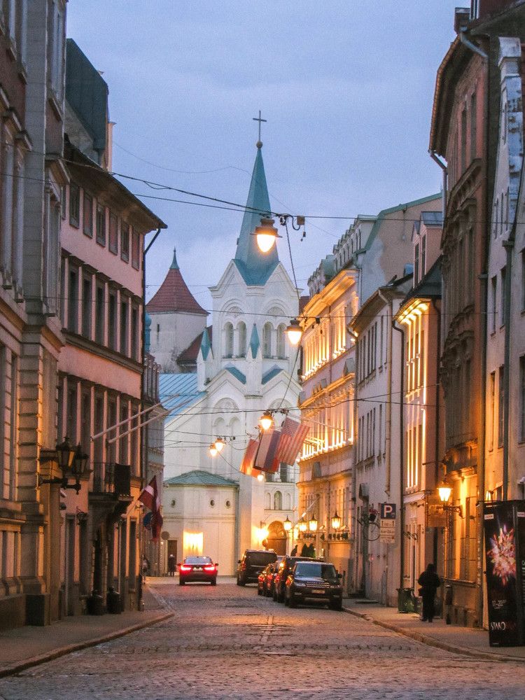 Красочная Рига