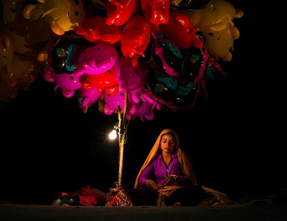 Some colours sing only when it's a song of chaos...!