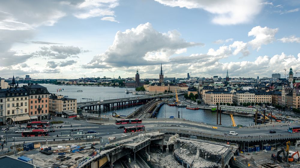 Panorama of Stockholm