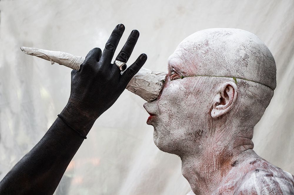 Любовь белого Буратины